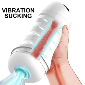 automatic male masturbator suction vibration cup