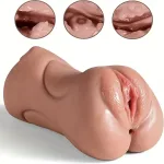 male masturbator 3 in 1 deep throat artificial pussy oral blowjob realistic rubber vagina sex toys for men new manual pocket cup stroker endurance trainer adult goods
