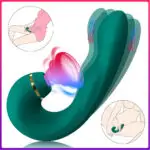 invisible wearable electric vibrator for women,8f g spot & 10v modes, rechargeable silicone adult massager