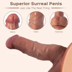 dai – 5.2 inch realistic suction cup dildo