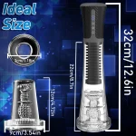 3 in 1 male massager vibration suction masturbator