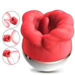 rose sucking vibrator tongue licking