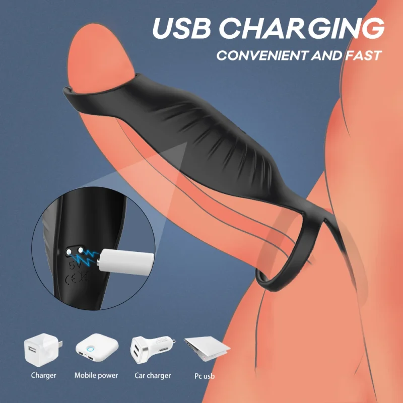 vibrating penis ring remote prostate