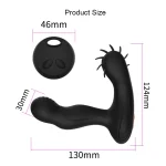 prostate massager vibrator remote cock ring