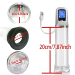 electric penis pump automatic enlarger vacuum