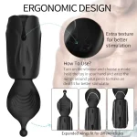 blowjob male masturbator penis delay trainer