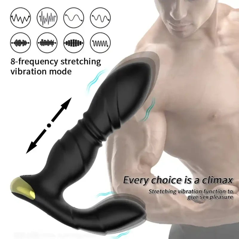 retractable anal plug vibrator massager retractable anal plug vibrator massager