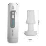 retractable heatable male masturbator cup