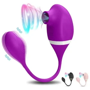 2 in 1 clitoral sucking vibrator vibrating egg