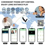 app control prostate massager vibrator men