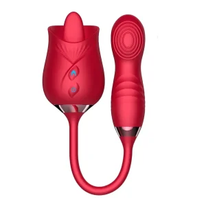 licking vibrator for women clitoral nipple stimulator massager swing wiggle dildo 2 in 1 sex toy for women adult sex products