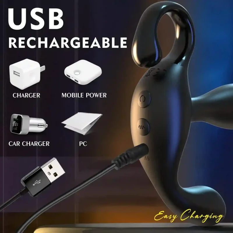 wave motion prostate massager remote