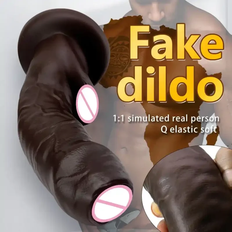 black realistic dildo huge suction black realistic dildo huge suction