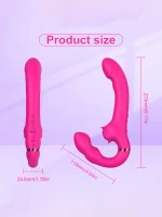 double headed lesbian vibrator dildo