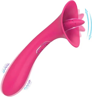 g spot tongue licking vibrator clit stimulator