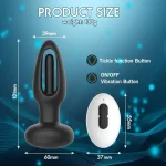 remote control prostate massager vibrator