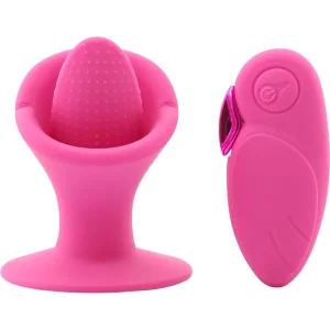 remote tongue lick vibrator control