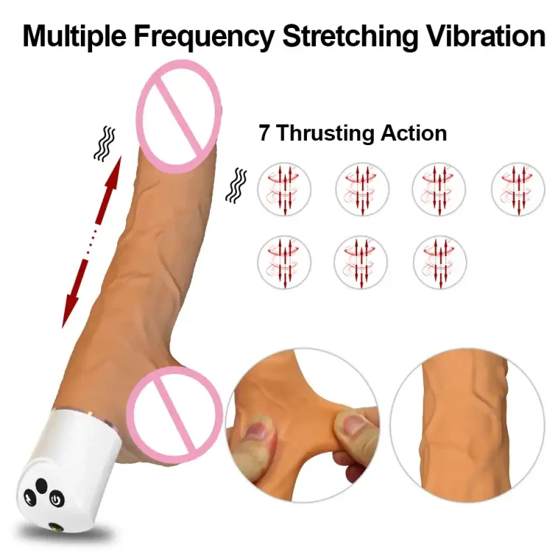automatic thrusting sex machine dildo vibrator