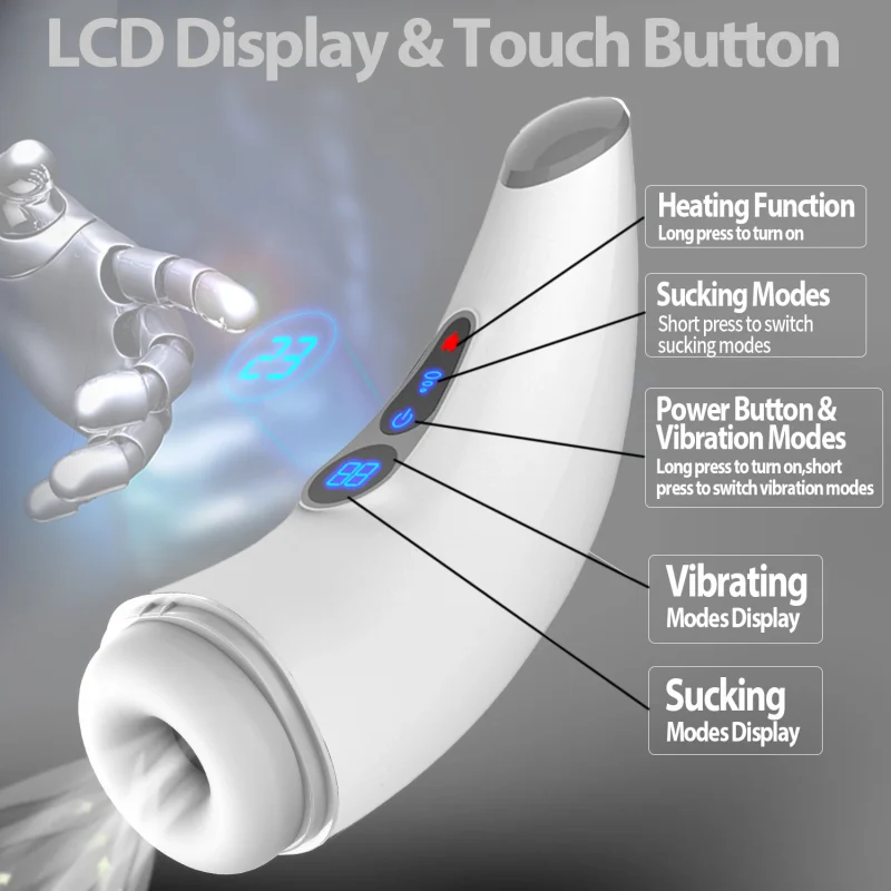 vagina sucking male masturbator vibrator