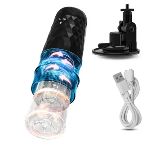 automatic male masturbator sex toy men telescopic rotation vagina masturbation device tool adult product self defense equipment