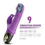 thrusting rotating rabbit vibrator gspot clit thrusting rotating rabbit vibrator gspot clit