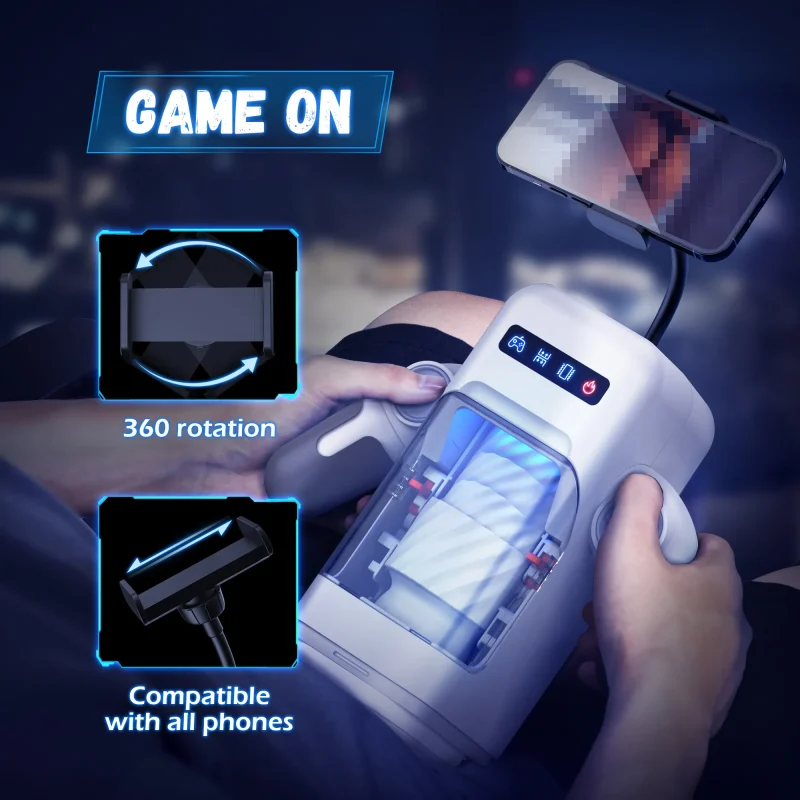 automatic male masturbator heating vibration