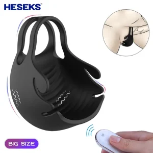 remote control cock ring testicle vibrator