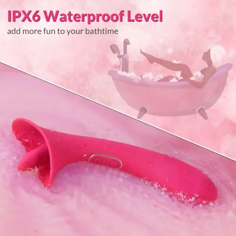 g spot tongue licking vibrator clit stimulator