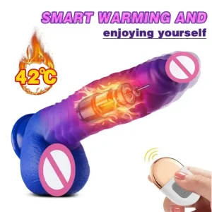 big suction telescopic dildo vibrator