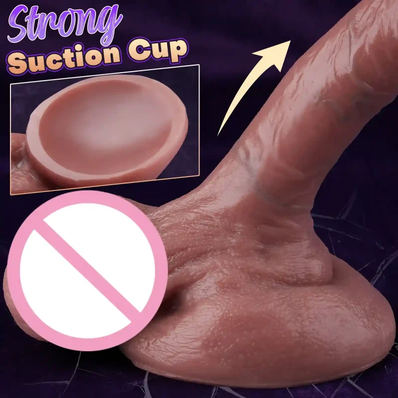 realistic soft silicone dildo women