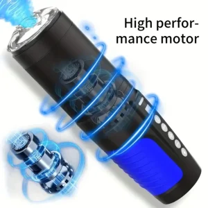 automatic male masturbator cup thrusting rotating
