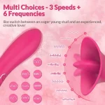 g spot tongue licking vibrator clit stimulator