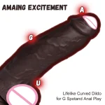 soft foreskin realistic black dildo big cock suction cup bbc soft foreskin realistic black dildo big cock suction cup bbc