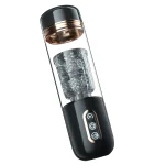 automatic male masturbator telescopic sucking