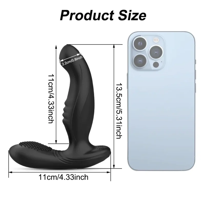 app control prostate massager men