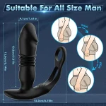 telescopic prostate massager cock ring vibrator telescopic prostate massager cock ring vibrator