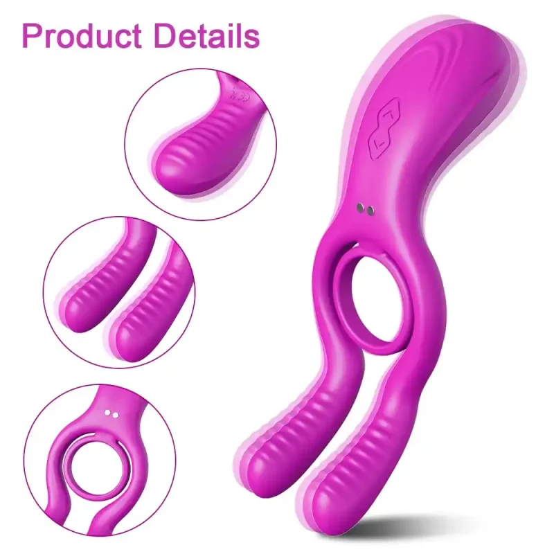 vibrating cock ring 3 motor couples