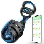 app controlled mens penis vibrator cock ring