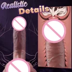 realistic soft silicone dildo women
