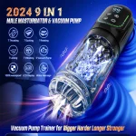 automatic thrusting rotating male masturbator stroker