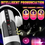 5d telescopic automatic masturbator heating voice 5d telescopic automatic masturbator heating voice