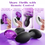 360 rotating prostate massager remote
