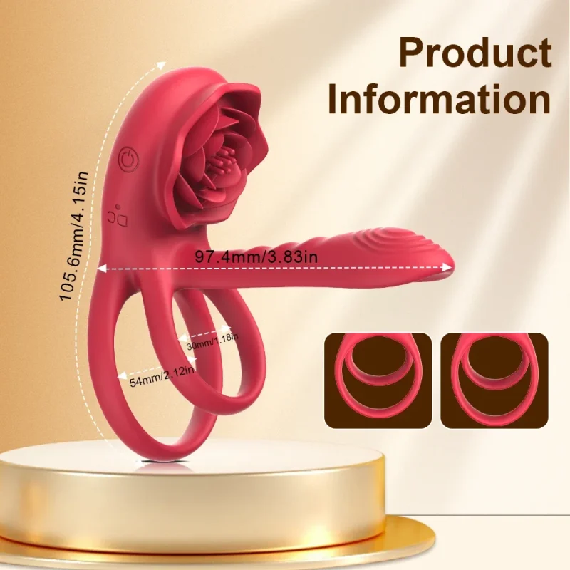 wireless remote cockring vibrator couples