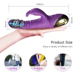 thrusting rotating rabbit vibrator gspot clit thrusting rotating rabbit vibrator gspot clit