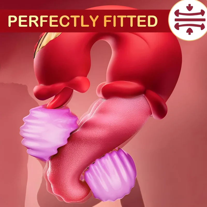 thrusting dildo tongue vibrator women