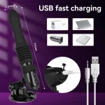 thrusting dildo vibrator sex machine women