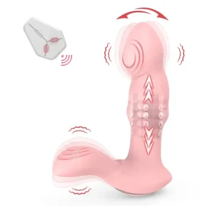 waterproof prostate massager vibrating anal plug
