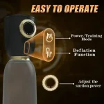 2 in 1 electric penis pump masturbator