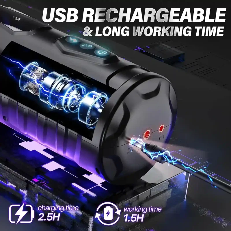 electric sucking masturbation cup automatic shaking groans