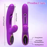 3 in 1 sucking flapping vibrator
